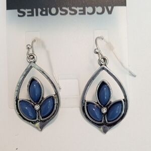 Accessorize Blue Teardrop Earrings